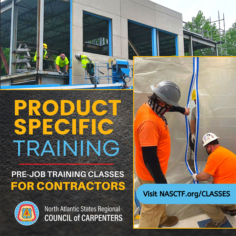 product specific training for contractors
